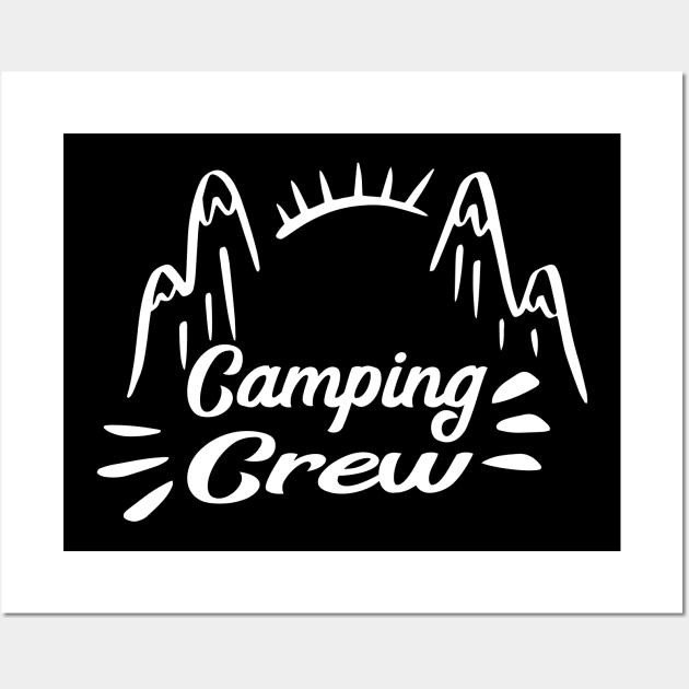 Camping Crew Wall Art by FabulousDesigns